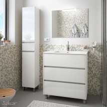 Mueble baño con patas Noja 3C de Salgar 60-80-100