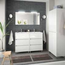 Mueble baño con patas Noja 6 C de 120 2
