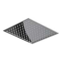 Premarco Acero cromo para rociador Imex de 40 x 40