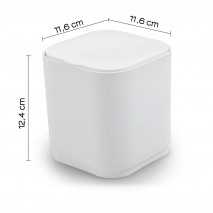 GEDY 63082200300 SEVENTY Papelera De Mesa Con Tapadera 2