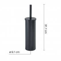 GEDY 52331400200 ESCOBILLERO DE SUELO FLIP NEGRO MATE 2