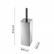GEDY 44331300200 ESCOBILLERO DE SUELO TESEO CROMO 2