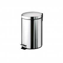 GEDY 27091300000 PAPELERA 5 lt AREGENTA CROMO
