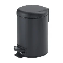 GEDY 33091400000 PAPELERA 5 lt POTTY NEGRO MATE