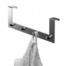GEDY 21231300100 PERCHA MÚLTIPLE PARA PUERTA 40mm CROMO