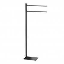 GEDY TR311400000 TOALLERO DE PIE TRILLY NEGRO MATE