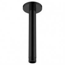 Brazo salida techo redondo Negro BTR006/NG
