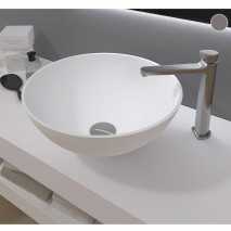Lavabo sobre encimera 40ø Solid Surface Bol ArtandBath