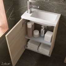 Conjunto baño suspendido Micro Salgar 40x22 2
