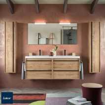 Mueble de baño Attila de Salgar de 140 cm | Bañoweb 2