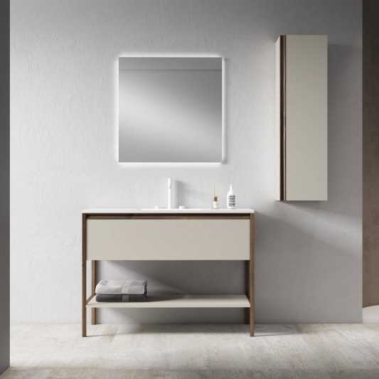 Mueble de baño con patas ICON 1 cajón de Visobath 80-100-120