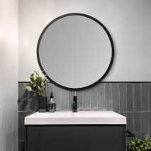 Espejo redondo Negro B-956 de Bathstage