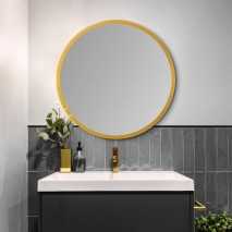 Espejo redondo Oro B-956 de Bathstage