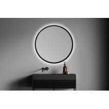 Espejo circular led B-953 Negro