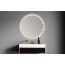 Espejo circular led B-953 Oro
