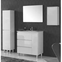 Mueble baño con patas Beverly 3C + 1P 70-80-90-100