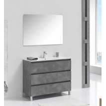 Mueble baño con patas Beverly 3C 60-70-80-90-100-120-140 2