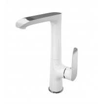 Grifo de fregadero blanco Dann de Kassandra