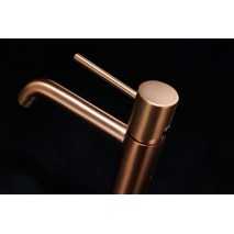 Monomando lavabo oro rosa serie Monza BDM039-1ORC 2