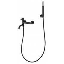 Grifería baño y ducha monomando negro mate serie MonzaBDM039-4NG