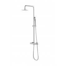 Conjunto ducha termostático cromo serie Monza BTM039