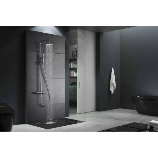 Conjunto ducha termostático black gun metal serie Monza BTM039/BGM 2
