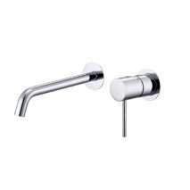 Grifo de lavabo empotrado cromado serie Monza GLM039