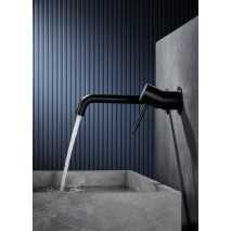 Grifo de lavabo empotrado negro mate serie Monza GLM039/NG 2