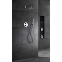Conjunto ducha empotrado monomando cromo serie Monza GPM039 2