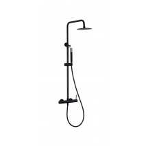 Columna de ducha monomando negro mate Monza BDM039/NG
