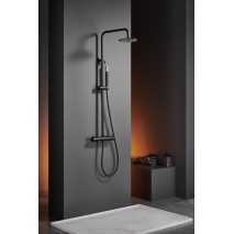 Columna de ducha monomando negro mate Monza BDM039/NG 2