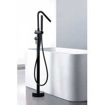 GRIFERÍA EXENTA DE BAÑERA MONOMANDO NEGRO MATE SERIE CÓRCEGA BBECO1/NG 2