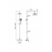Monomando Ural Rociador de Acero BDG040/NG 2