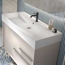 Lavabo cerámica LILA de 80 cm de Visobath 2