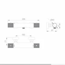 Grifo Ducha Line BTD038-5 2