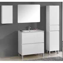 Mueble baño con patas Malibú 2C 60-70-80-90-100-120-140
