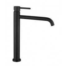 Grifo de lavabo de caño alto Sirio negro mate 3172NG