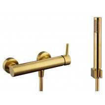Grifo monomando para ducha SIRIO Oro cepillado 3174OR