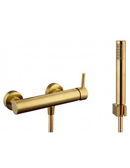 Grifo monomando para ducha SIRIO Oro cepillado 3174OR
