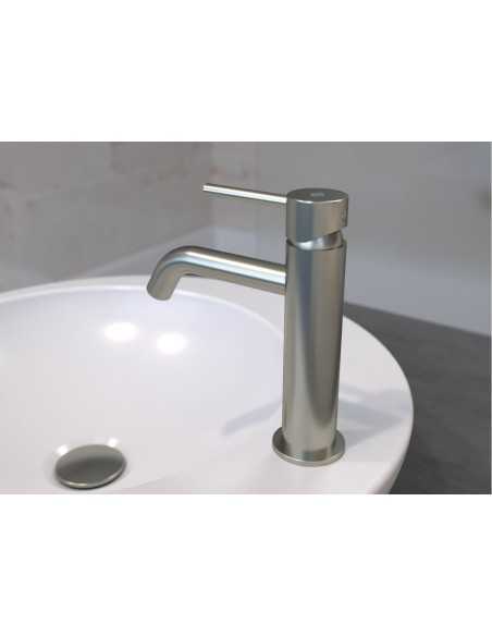 Grifo de lavabo Sirio níquel cepillado 3170NK