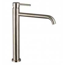 Grifo de lavabo de caño alto Sirio níquel cepillado 3172NK