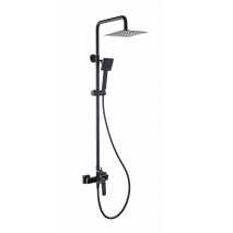 Grifo de ducha monomando Infinite negro de Sky Bath