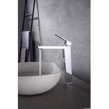 Grifo monomando lavabo alto Infinite cromo de Sky Bath 2