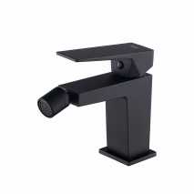 Grifo monomando lavabo bidé Infinite negro de Sky Bath