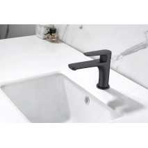 Grifo lavabo monomando Nature negro mate de Sky Bath 2