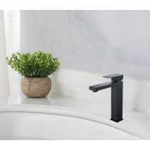 Grifo lavabo monomando Army negro mate de Sky Bath 2