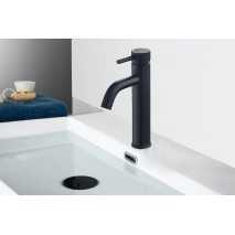 Grifo lavabo alto monomando Rock negro mate de Sky Bath 2
