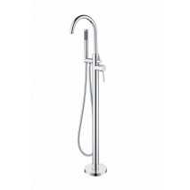 Grifo monomando exenta de bañera Alpha cromo de Sky bath