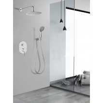 Conjunto de ducha monomando empotrado Soul cromo de Sky bath 2