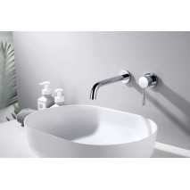 Grifo lavabo monomando empotrado Cloud cromo de Sky bath 2